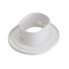 Rectorseal 84017 Fortress Lineset Covers 3.5" Wall Flange 92 in White