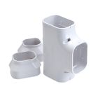 Rectorseal 86115 Slimduct 3.75" Tee 100 in White