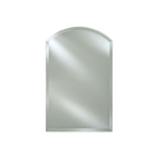 Afina RM-530 30" H X 20" W Arch Top Frameless Bevel Mirror