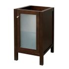 Ronbow 036918-1-H01 Contempo Cami 18 Inch Vanity Cabinet With Frosted Glass Door in Dark Cherry VCM1816-H01