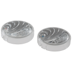 Delta RP18373 Button Set - Hot / Cold - Clear In Finishes