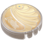 Delta RP18373PB Button Set - Hot / Cold - Clear In Polished Brass