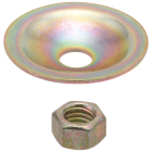 Delta RP22289 134 / 100 / 300 / 400 Series Nut & Washer - Kitchen rp22289 1 hexnut 1 round wshr