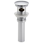 Brizo RP72414PC Push Button Pop-Up With Overflow In Chrome