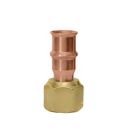 RLS 3291040000111 1/4" SAE Flare Adapter Press Refrigeration Fitting