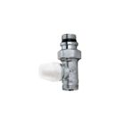 Ecostyle RV-343452 1/2" Straight Shutoff Radiator Valve for Side Connection