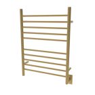 Amba RWH-SSB Radiant 23-5/8" W X 31-7/8" H Hardwired Towel Warmer in Satin Brass