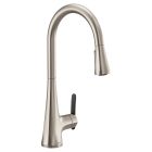 Moen S7235SRS Sinema One-Handle High Arc Pulldown Kitchen Faucet in Spot Resist Stainless