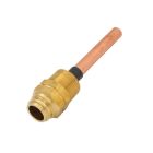 Hydrolevel 48-201 3/4" NPT Standard Electro-Well with Standard Nut