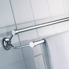 Samuel Heath N1301-SSF N1301.SSF Double Towel Rail in Satin Nickel