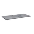 Dickson SCT3122W1 Ceramic 31" L X 22" W X 1-1/8" H Vanity Top 1 Hole in White
