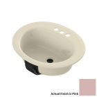 Bootz 021-2445-26 Porcelain Enamel Studmount Sink in Pink