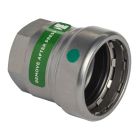 Mueller CP01283 Carbon Steel Press Adapter Female Reducing P x FPT, 2" x 1/2"