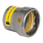 Mueller CP07014G Carbon Steel Press GAS Cap P, 2"