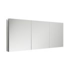 Flawless SPOCAB6036 Mirrored Medicine Cabinet 60" W X 36" H X 4" D having 3 Doors (each door measuring 20 inches)