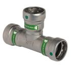 Mueller CP04088 Carbon Steel Press Tee Reducing P x P x P, 1 1/2" x 1 1/2" x 1/2"