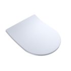 Toto SS227#01 RP® Compact SoftClose® Slow Close Elongated Toilet Seat and Lid in Cotton White