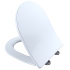 Toto SS247R#01 SoftClose® Slim D-Shape Seat and Lid for RP Wall-Hung Toilet in Cotton White