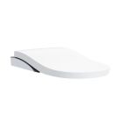 Toto SN8732M#01B Neorest® LS Integrated Toilet Smart Bidet Seat with PREMIST, EWATER+ Cleaning, and Warm Air Dryer in Cotton with Black Trim