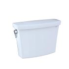 TOTO ST748EMA#01 Drake 0.8 / 1.28 GPF Dual Flush Toilet Tank Only - Left Hand Lever In Cotton