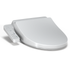 Toto SW3004#01 Elongated Washlet® A2 Electronic Bidet Toilet Seat with Soft-Close® Lid in Cotton White