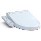 Toto SW3074#01 Elongated Contemporary Washlet® C2 Electronic Bidet Toilet Seat with Premist and EWATER+ Wand Cleaning in Cotton White