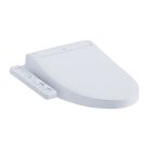Toto SW3074T40#01 Elongated Contemporary Washlet®+ C2 Seat with PREMIST and EWATER+ Wand Cleaning in Cotton White
