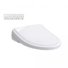 Toto SW4734AT40#01 Elongated Classic Washlet® S7A Electronic Bidet Toilet Seat with Auto Open/Close Lid and EWATER+ Wand Cleaning in Cotton White