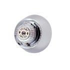 Symmons 4-451 Push Button Diverter with Volume Control for Shower Outlet Only in Polished Chrome