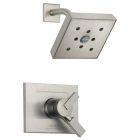 Delta Vero®T17253-SSH2O  Monitor® 17 Series H2OKinetic® Shower Trim in Stainless (Rough Sold Separately)