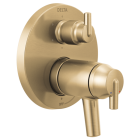 Delta Trinsic® T27T959-CZ Contemporary TempAssure® 17T Series Valve Trim with 6-Setting Integrated Diverter in Champagne Bronze (Rough Sold Separately)