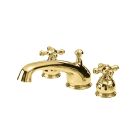 American Standard T970722.099 Hampton Two Handle Deck-mount Roman Tub Faucet, Polished Brass