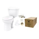 Gerber GTB20928 Maxwell® 1.28 GPF 12" Rough-In Elongated Comfort Height Two Piece Toilet in a Box in White (Includes Tank, Bowl and Seat)