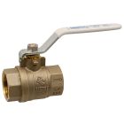 Nibco NL998X6 Bronze Ball Valve, Full Port, Lever Handle, 1/2" NPT Female