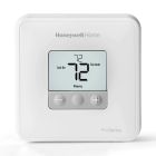 Honeywell TH1110D2009/U T-Series T1 Pro Non-Programmable Thermostat, 1H/1C Heat Pump, 1H/1C Conventional in White