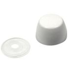 Toto THU044S#01 Bolt Cap Set - Cotton WhiteCotton White