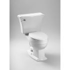 Toto CST784EF#01 Eco Clayton Two-Piece Elongated 1.28 GPF Universal Height Toilet in Cotton White