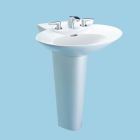 Toto LPT908.8N#12 Pedestal Lavatory Faucet Holes on 8 Inch Centers-in Sedona Beige