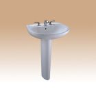 Toto LT241.8G#12 Supreme Lavatory only Sanagloss with 8 Inch Centers in Sedona Beige