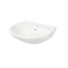 Toto LT241G#01 Supreme Lavatory only Sanagloss Single Hole Faucet Mount in Cotton White