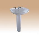 Toto LT241G#03 Supreme Lavatory only Sanagloss Single Hole Faucet Mount in Bone