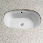 Toto LT481G#01 Maris 20-5/16" x 15-9/16" Oval Undermount Bathroom Sink with CEFIONTECT in Cotton White