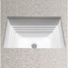 Toto LT533#01 Promenade Rectangular Undermount Bathroom Sink in Cotton White