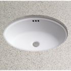 Toto LT643#01 Dartmouth 17-1/4" x 12-7/8" Oval Undermount Bathroom Sink in Cotton White