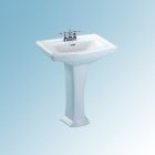 Toto LT780.8#01 Clayton Lavatory Only With 8 Inch Centers In Cotton White