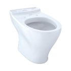 Toto CT412F#01 Aquia Dual Flush Elongated Toilet Bowl Only Less Tank and Seat, with 12" Rough-in in Cotton White