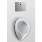 Toto UT104EV#01 0.5 Gpf Commercial Wall Mount High Efficiency Ada Compliant Urinal In White