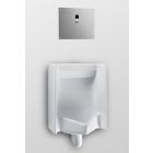 Toto UT447EV#01 Commercial Back Spud Inlet High Efficiency Urinal 0.5 Gpf - Ada Compliant In Cotton White