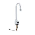 T&S Brass EC-3100 ChekPoint Sensor Faucet, Deck Mount, Gooseneck, AC/DC Control Module, 2.2 GPM/8.3 LPM Vandal Resistant Aerator in Polished Chrome