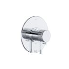 Rohl TTE23W1LMAPC Tenerife 1/2" Three Function Thermostatic Valve Trim Only with Single Lever Handle, Integrated Diverter and Volume Control in Polished Chrome (Rough Sold Separately)